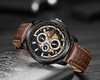 ZEGAREK MĘSKI NAVIFORCE NF9142 (zn087b) black/br. + BOX