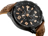 ZEGAREK MĘSKI PERFECT CH05L - CHRONOGRAF Brązowy pasek skórzany + BOX