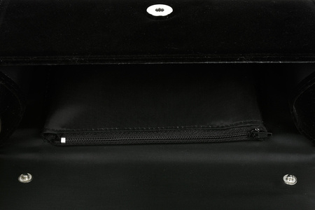 Czarna Damska Torebka Kopertówka Mała Beltimore W19 : Kolory - Czarny