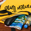Żółta Duża Torba Plażowa Torebka Summer Time Lekka T64 : Kolory - Żółty, Złoty
