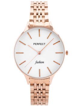 ZEGAREK DAMSKI PERFECT S355-08 Złota bransoleta + BOX
