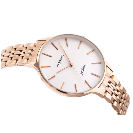 ZEGAREK DAMSKI PERFECT S355-08 Złota bransoleta + BOX