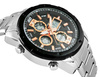 Zegarek Męski Perfect A8026B-1 Dual Time Iluminacja i Fluorescencja