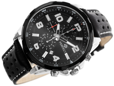 ZEGAREK MĘSKI PERFECT CH05L - CHRONOGRAF (zp353c) + BOX