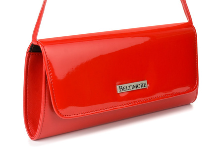 Czerwona Damska Torebka Kopertówka Wieczorowa Beltimore W20 : Kolory - Czerwony