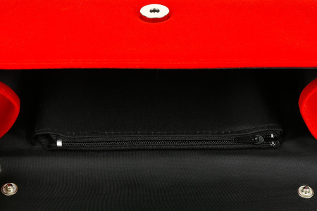 Czerwona Damska Torebka Kopertówka Mała Beltimore W19 : Kolory - Czerwony