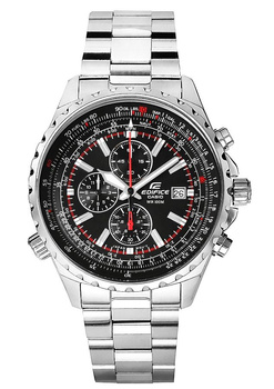 Zegarek Męski CASIO EDIFICE EF-527D-1AVEF Srebrna bransoleta