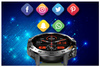 SMARTWATCH MĘSKI ZIELONY PASEK WYKONYWANIE POŁĄCZEŃ CIŚNIENIOMIERZ GRAVITY GT9-12 