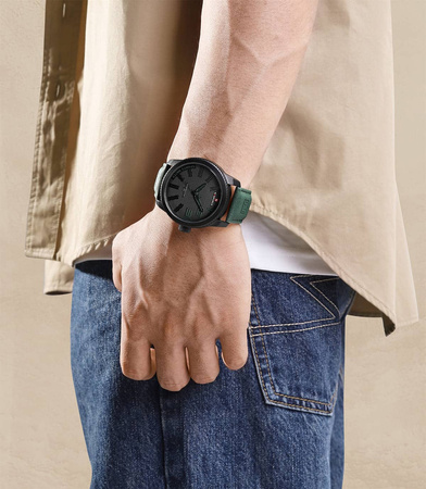 ZEGAREK MĘSKI NAVIFORCE NF9202L B/GN/GN + BOX