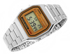 Zegarek męski Casio Vintage A158WEA-9EF Srebrna bransoleta + BOX