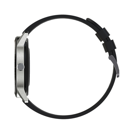 SMARTWATCH MĘSKI CZARNY PASEK SPORTOWY PULS KROKI G. ROSSI SW018-1 WŁASNE TARCZE