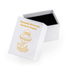 ZEGAREK DZIECIĘCY PERFECT LP284-01KOMUNIJNY - biały pasek skórzany + BOX