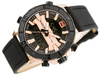 ZEGAREK MĘSKI NAVIFORCE - NF9114 (zn046d) - black/rosegold