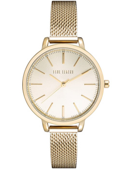 ZEGAREK DAMSKI PAUL LORENS - PL11760B-4D1 Złota bransoleta siatka + BOX