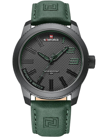 ZEGAREK MĘSKI NAVIFORCE NF9202L B/GN/GN + BOX
