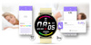 Smartwatch Damski Gravity GT1-6 Beżowy pasek SPORT KROKI PULS