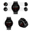 Smartwatch męski Czarny pasek gumowy sportowy Puls Kroki Gravity GT1-3 