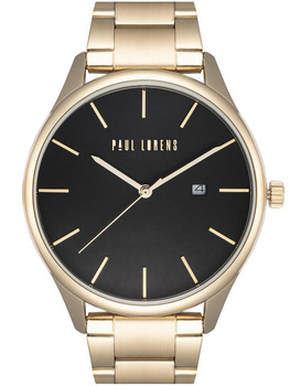 ZEGAREK MĘSKI PAUL LORENS - PL1273B-1D1 Złota bransoleta + BOX
