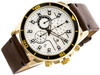 ZEGAREK MĘSKI PERFECT CH02L - CHRONOGRAF Brązowy pasek skórzany + BOX