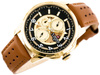 ZEGAREK MĘSKI NAVIFORCE - NF9142 (zn087c) gold/br. + BOX