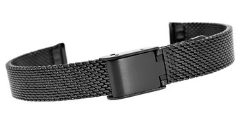 Bransoleta IPB Czarna Mesh 10 mm JK10B