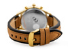 ZEGAREK MĘSKI PERFECT CH01L - CHRONOGRAF Czarno brązowy pasek skórzany + BOX