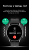 SMARTWATCH MĘSKI CZERWONY PASEK SPORTOWY KROKI PULS ROZMOWY G. Rossi SW019-3