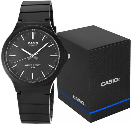 Zegarek Męski CASIO MW-240-1EVEF Czarny pasek + BOX