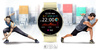 Smartwatch Damski Gravity GT1-6 Beżowy pasek SPORT KROKI PULS