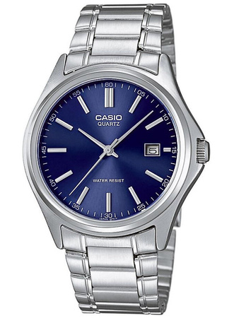 ZEGAREK MĘSKI CASIO MTP-1183A 2A Srebrna bransoleta + BOX