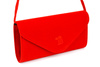 Czerwona Damska Torebka Kopertówka Mała Beltimore W19 : Kolory - Czerwony
