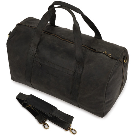 Torba Podróżna Skórzana Weekendowa Ekskluzywna Skóra Nubuk Beltimore X50