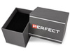 ZEGAREK MĘSKI PERFECT CH01L - CHRONOGRAF Czarno brązowy pasek skórzany + BOX