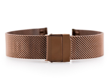 Bransoleta Pacific M6 - siatka HQ - brązowa 12mm