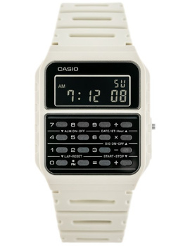 ZEGAREK MĘSKI CASIO VINTAGE CA-53WF-8BCF Cyfrowy beżowy pasek + BOX