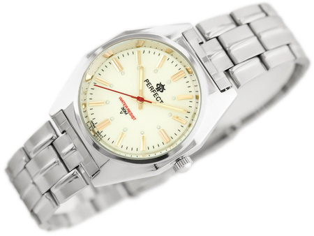 ZEGAREK MĘSKI PERFECT P186 - ORIENT Srebrna bransoleta Zielona tarcza + BOX