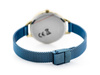 ZEGAREK DAMSKI NIEBIESKA BRANSOLETA MESH SIATKA G. ROSSI - 10296B  + BOX