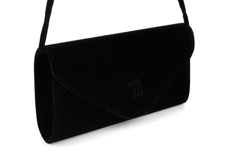 Czarna Damska Torebka Kopertówka Mała Beltimore W19 : Kolory - Czarny