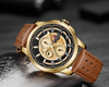 ZEGAREK MĘSKI NAVIFORCE - NF9142 (zn087c) gold/br. + BOX