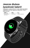 SMARTWATCH MĘSKI CZERWONY PASEK SPORTOWY KROKI PULS ROZMOWY G. Rossi SW019-3