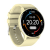 Smartwatch Damski Gravity GT1-6 Beżowy pasek SPORT KROKI PULS