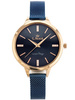 ZEGAREK DAMSKI G. ROSSI - 10296B3-6F3 Granatowa bransoleta  + BOX