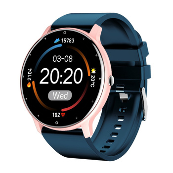 Smartwatch Damski męski Gravity GT1-4 Niebieski pasek