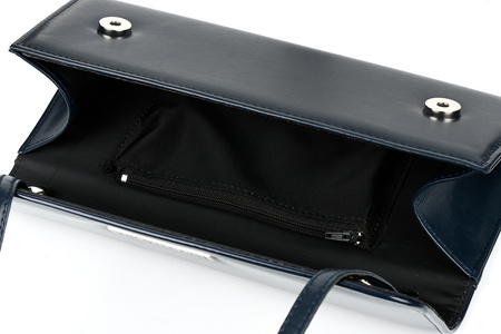 Granatowa Damska Torebka Kopertówka Wieczorowa Beltimore W20 : Kolory - Granatowy