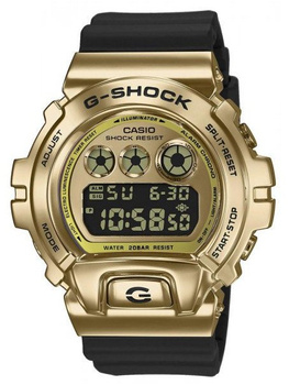 ZEGAREK MĘSKI CASIO G-SHOCK G-STEEL GM-6900G-9ER grafitowy pasek