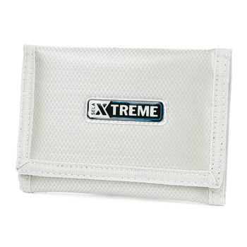 Szary Portfelik Młodzieżowy Na Rzep Pojemny Xtreme E25 : Kolory - Szary, Srebrny