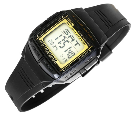 Zegarek Męski CASIO DB-36-9AVDF cyfrowy czarny pasek