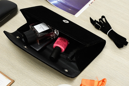 Czarna Damska Torebka Kopertówka Mała Beltimore W19 : Kolory - Czarny