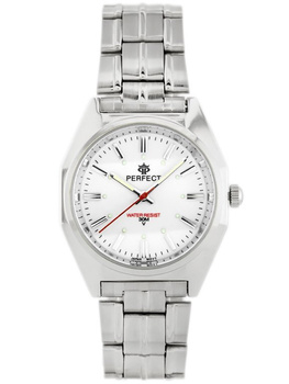 ZEGAREK MĘSKI PERFECT P186 - ORIENT Srebrna bransoleta Srebrna tarcza + BOX