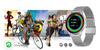 SMARTWATCH DAMSKI SREBRNA BRANSOLETA KOBIECY SPORT PULS SMS FB ZDJĘCIA G. Rossi SW015-3